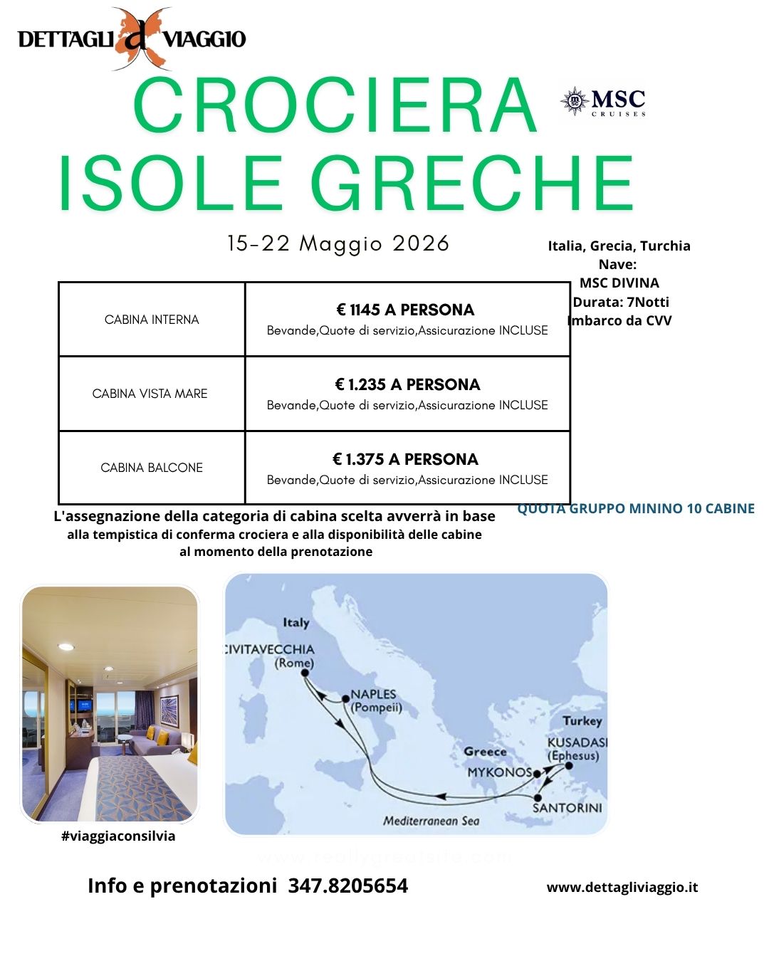 CROCIERA DI GRUPPO