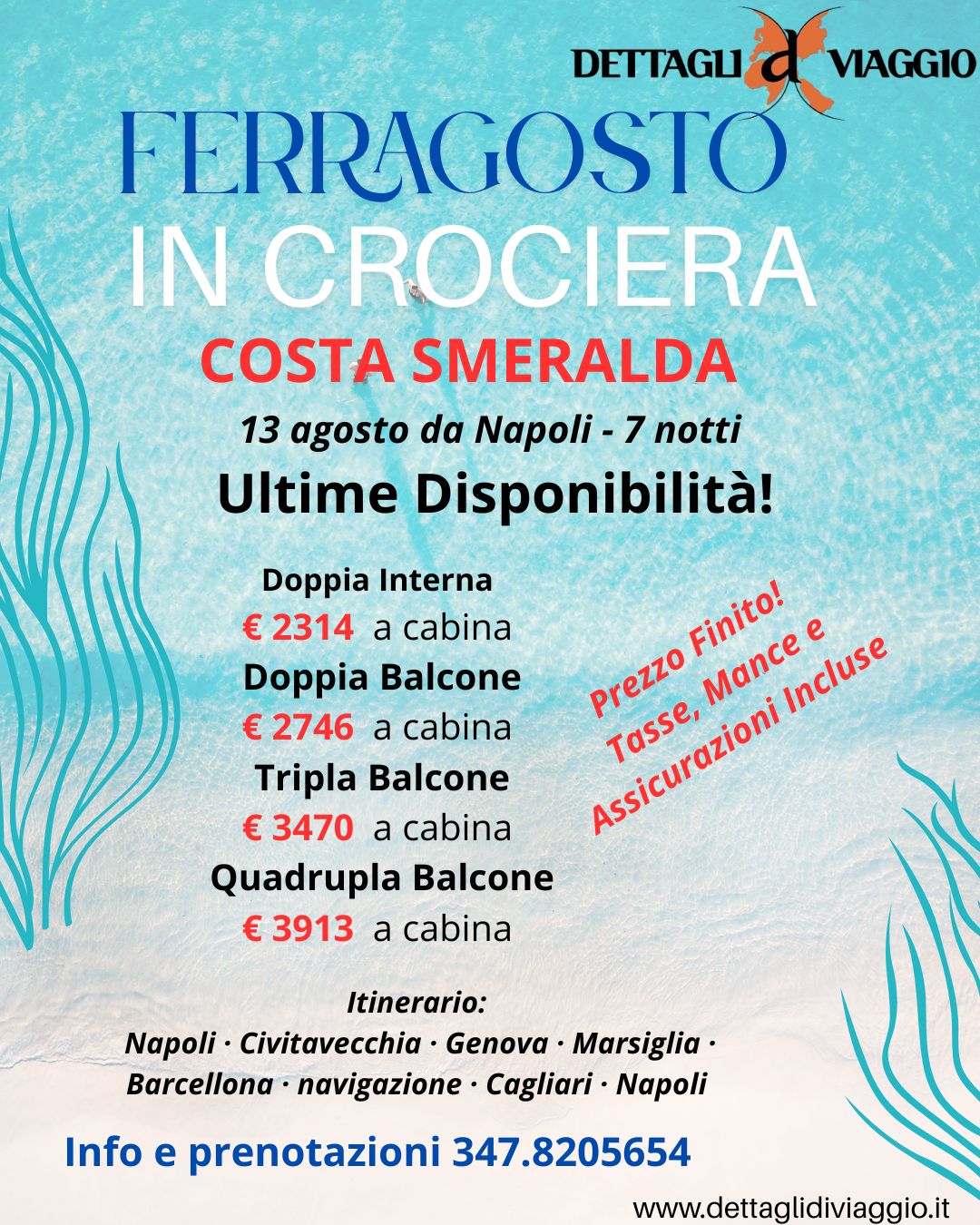 COSTA SMERALDA LAST MINUTE