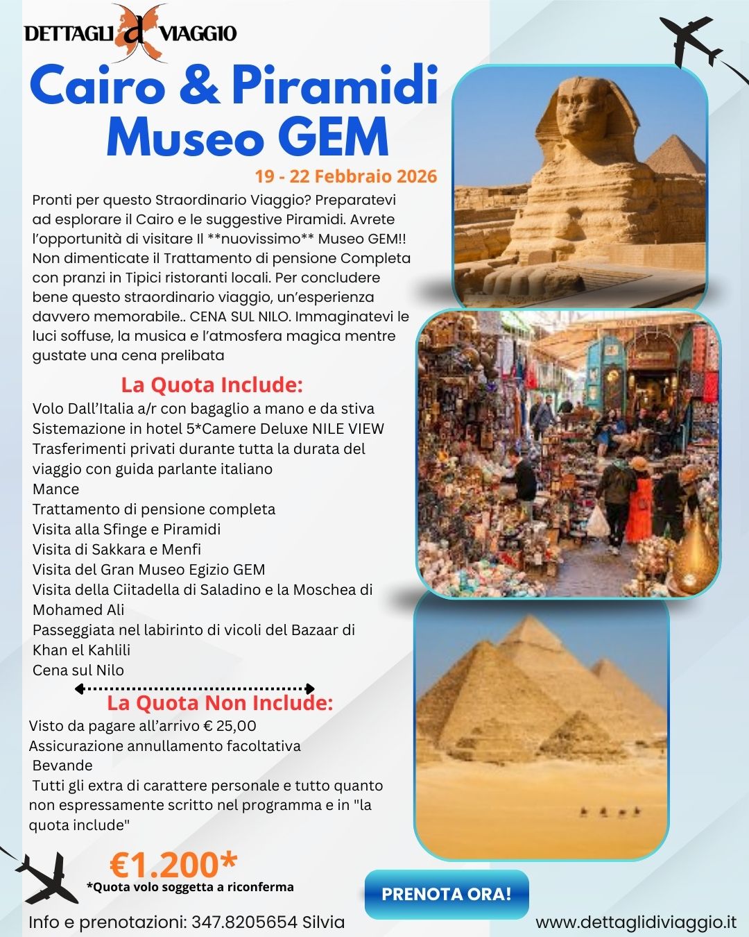 WEEK END A IL CAIRO